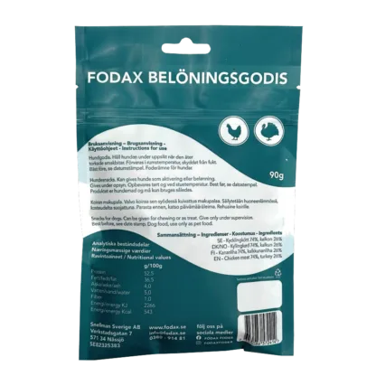 Belønning Kylling-Kalkun